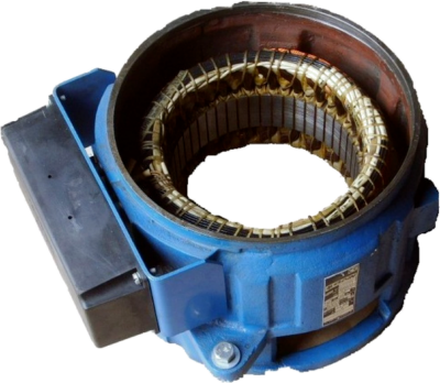 Электродвигатель (СТАТОР) OTIS 8,5кВт без ротора  ZAA9676AXH37-1 - Москва
