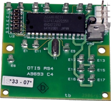 Плата (дистанционная станция систем управления) OTIS RS-4