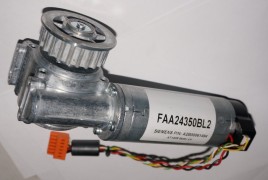 Редуктор FAA 24350BL1 (мотор) привода дверей OTIS AT120 М 48*50 fur SN 31 24v-3050 об/минdoor motor левый