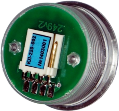 Кнопка КЛ-220-001 MCS 220 ореол-зелёная подсветка ZAA25090CAA